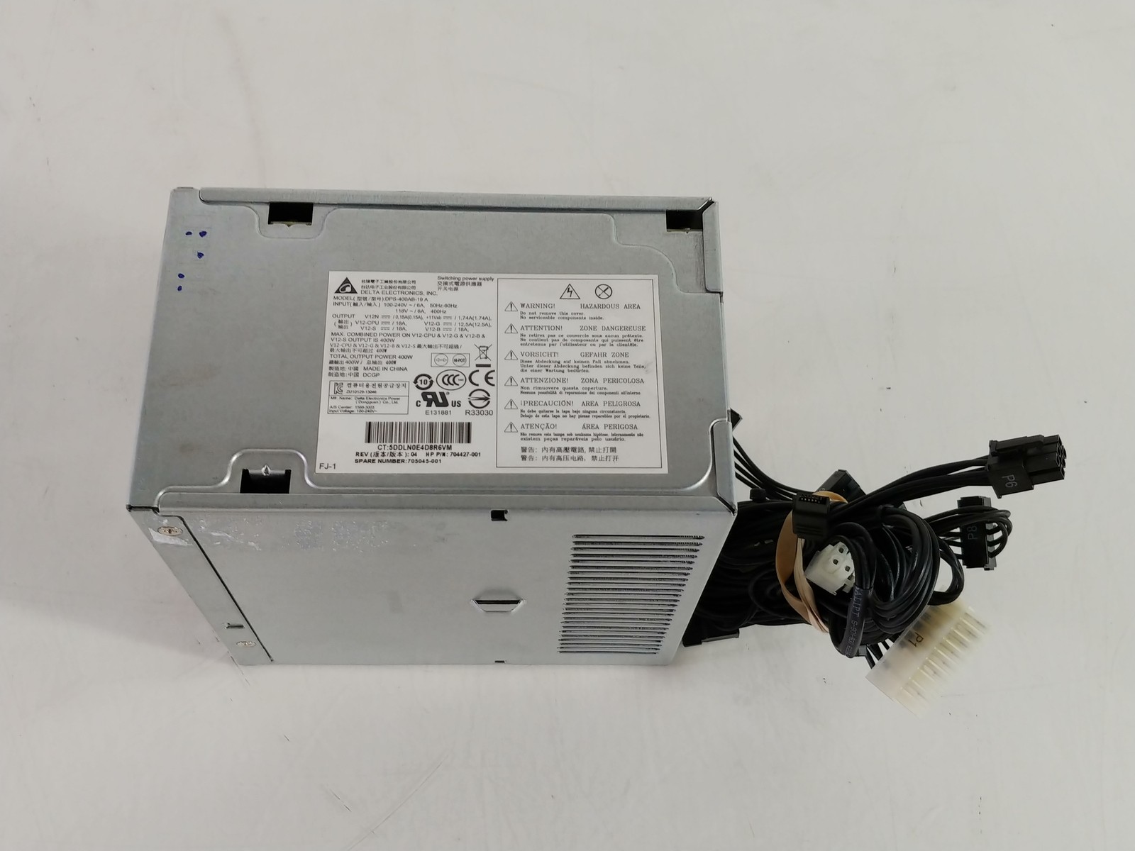 HP 704427-001 Z230 Workstation 400W 18 Pin Desktop Power Supply