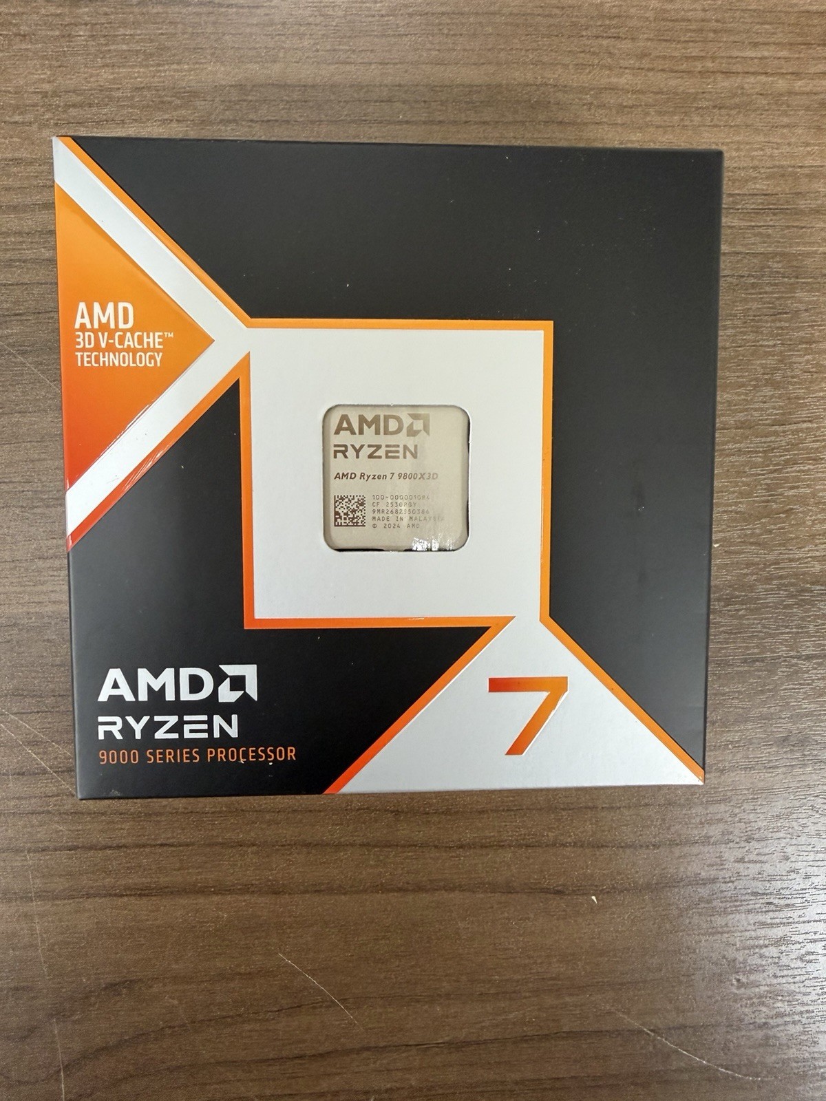 AMD Ryzen 7 9800X3D - (Zen 5, 8-Core 5.2 GHz, Socket AM5) NEW IN BOX
