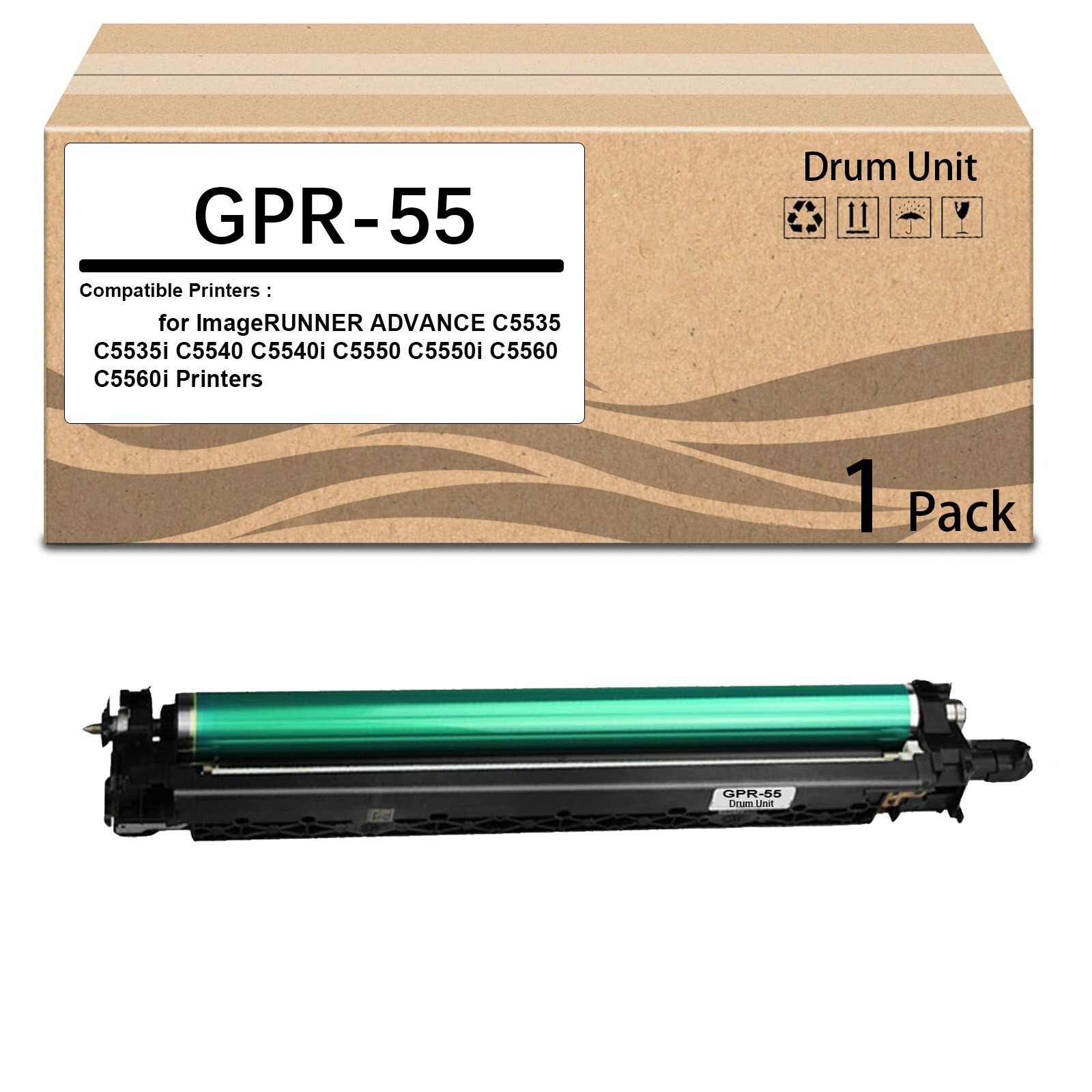 1 Pack GPR-55 GPR55 Drum Unit Use for ImageRUNNER Advance C5535 C5535i C5540