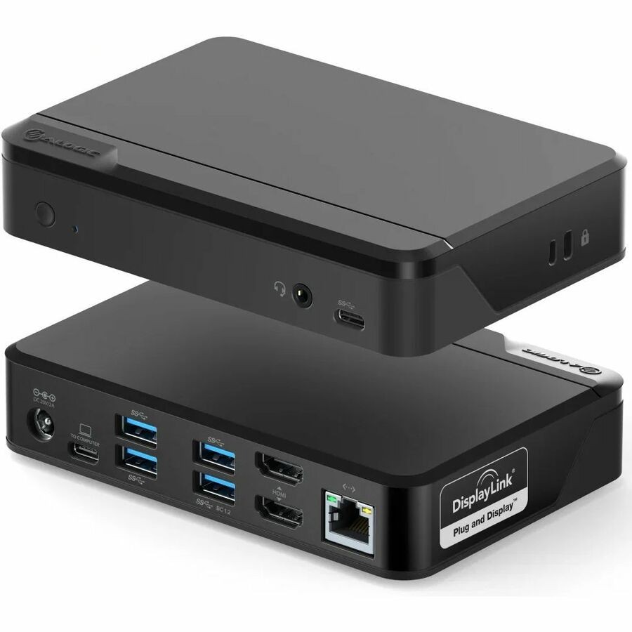 Alogic DUTHD Universal Twin HD Docking Station Dual 1080p HDMI USB-C USB-A Hub