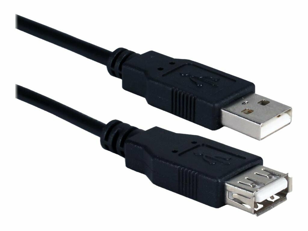 CC2210C-03 QVS USB 2.0 Hi-Speed Extension Cable 3ft A Male to Female USB