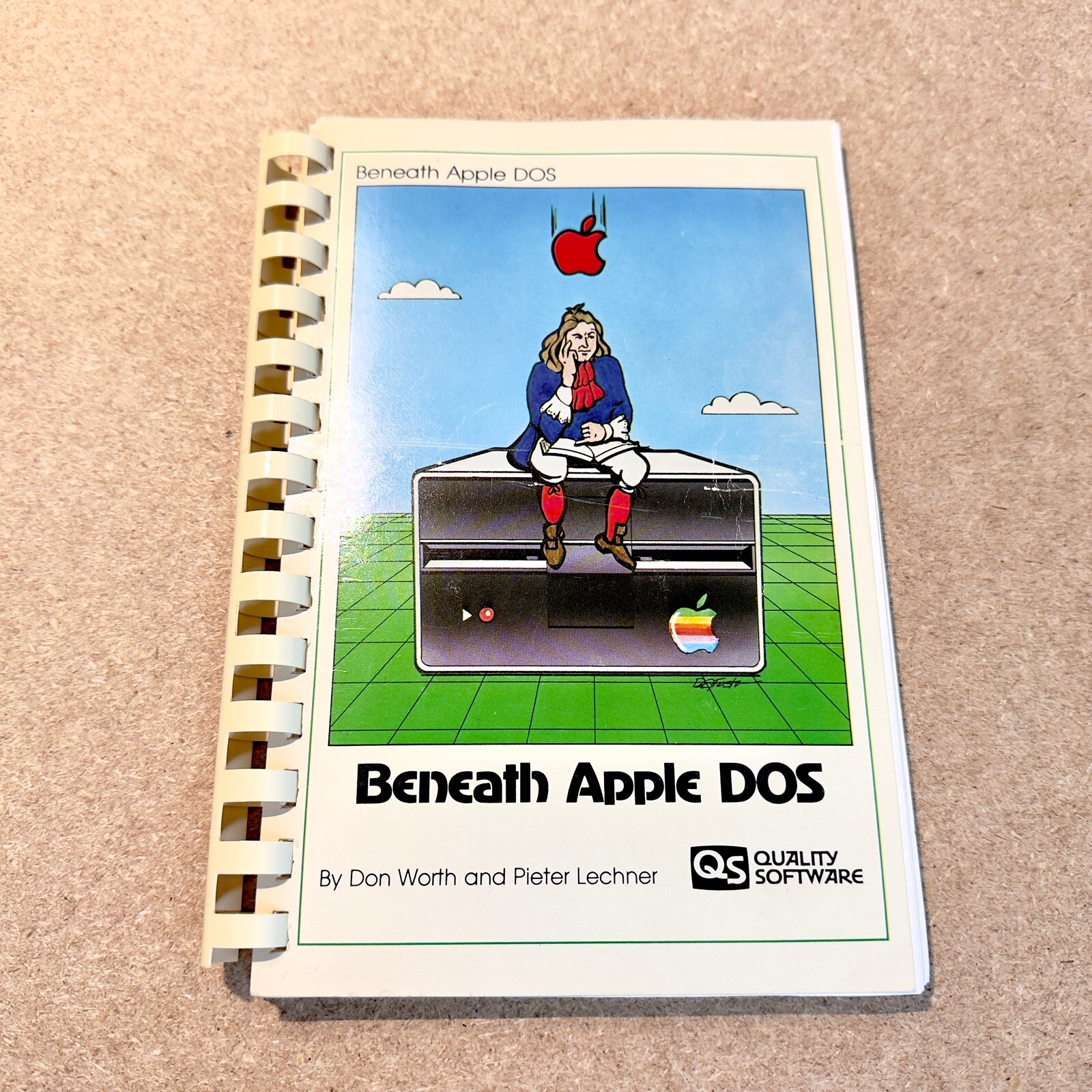 Beneath Apple DOS by Don Worth and Peter Lechner QS Quality Software 1981