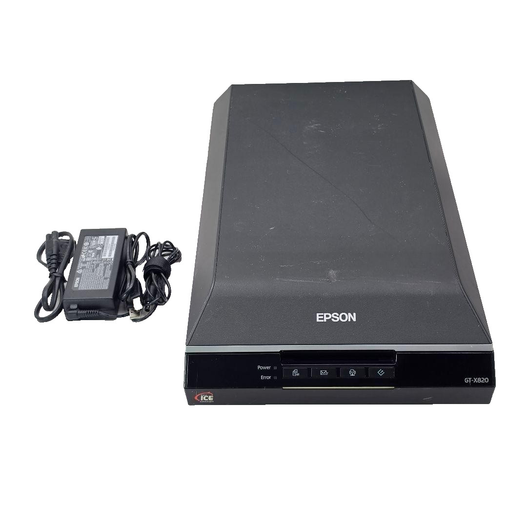 Epson GT-X820 Perfection Photo Film Scanner High Resolution Tested Working Japan