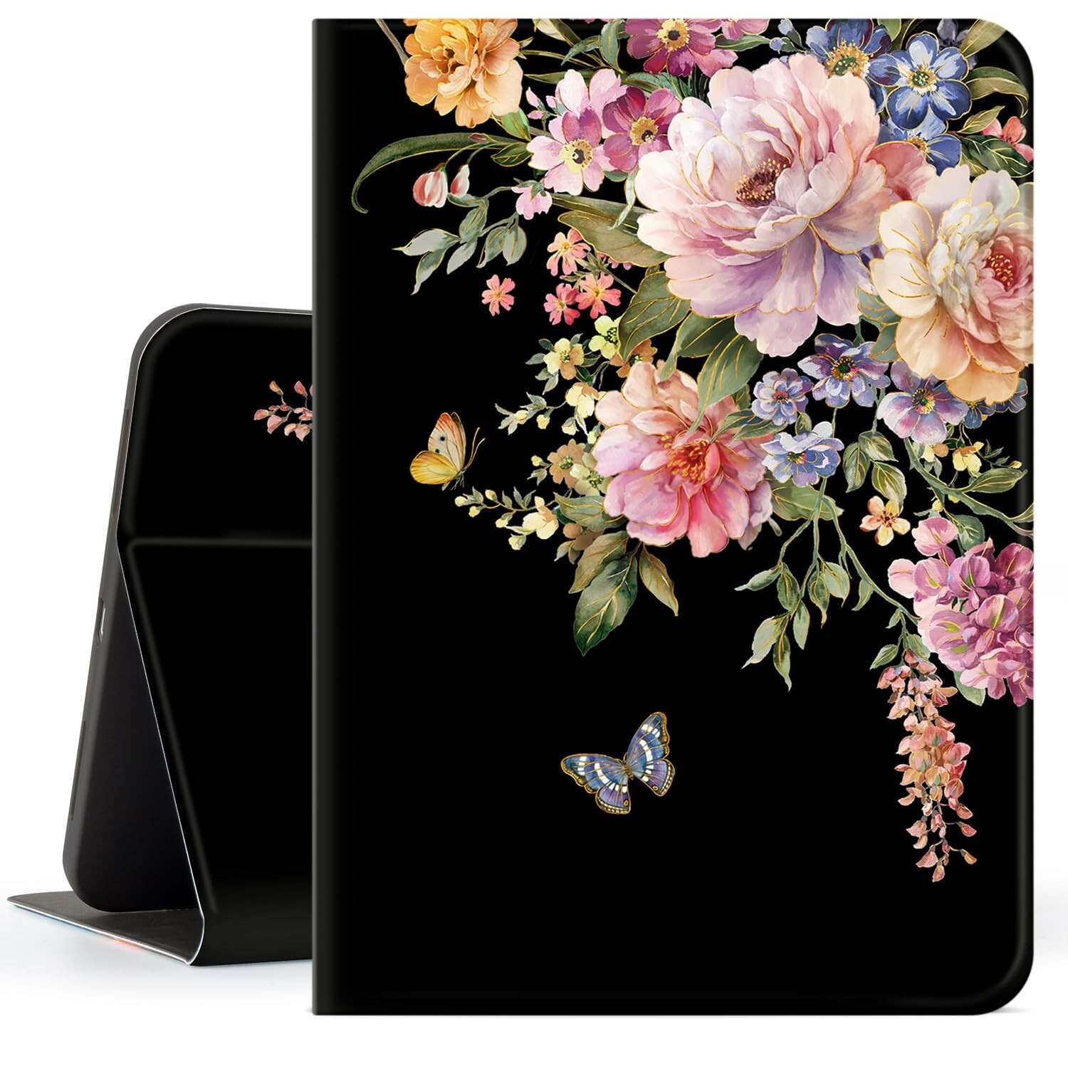 Vimorco for iPad 10th/ (A16) 11th Generation Case Pink Flower, Butterfly for ...