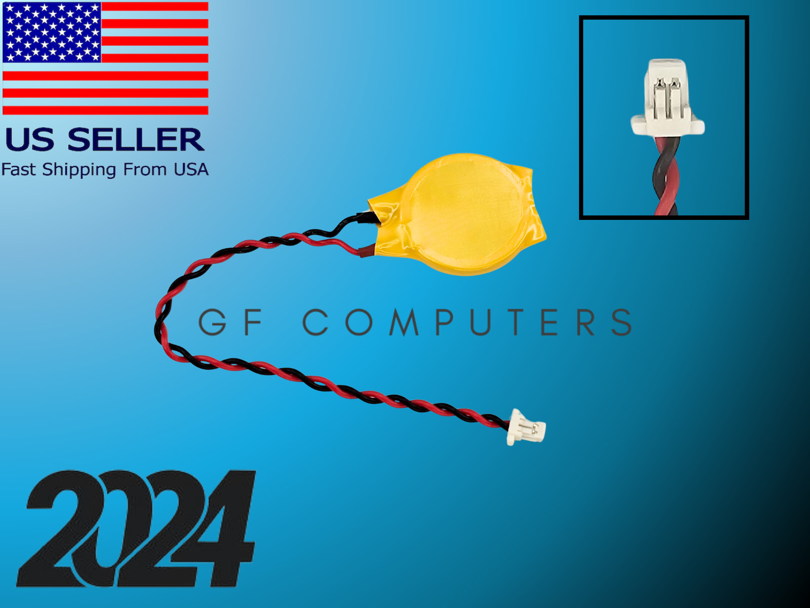 NEW BIOS CMOS RTC Battery for HP EliteBook Folio 725 820 9470M 9480M 702853-001