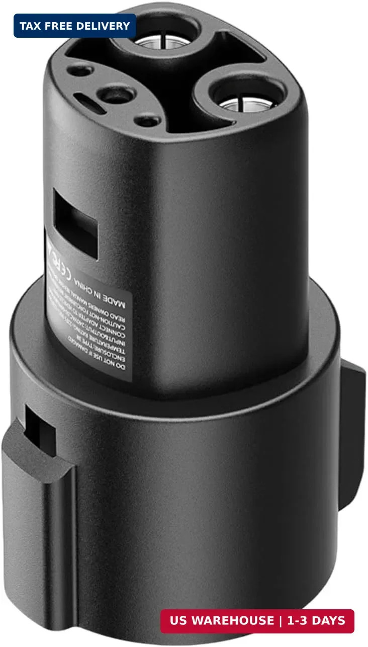 J1772 to Tesla Charger Adapter,Max 80A 250V Fast Charging