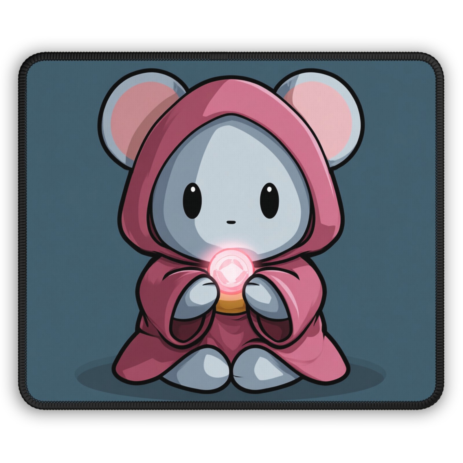 Cute Mystic Mouse Mage Gaming Mouse Pad | Kawaii Wizardry