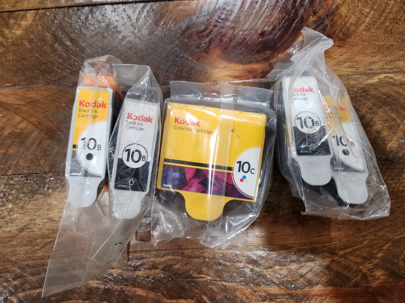 Kodak Ink Combo Lot 10C & 4 10B Cartridges 