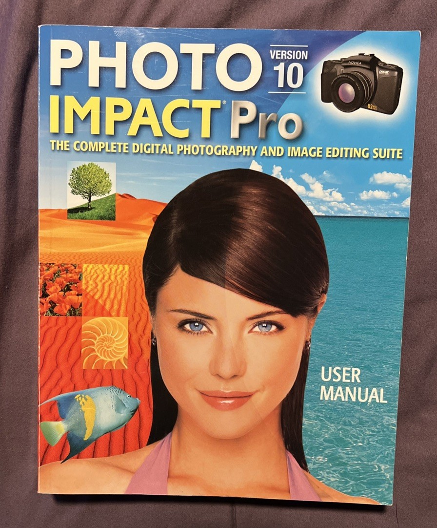 Photo Impact Pro Version 10 Nova Development  User Manual Book Only