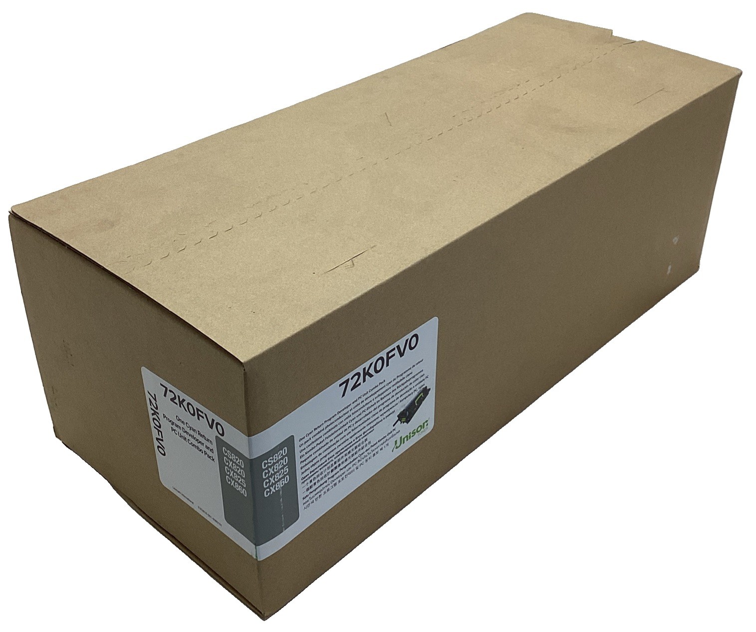 Genuine Lexmark 72K0FV0 ( Cyan Only ) Developer and Photoconductor PC Unit CS820