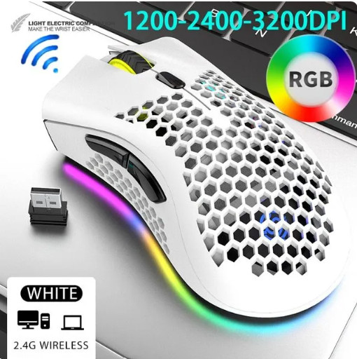 BM600 Rechargeable Gaming Mouse USB 2.4G Wireless