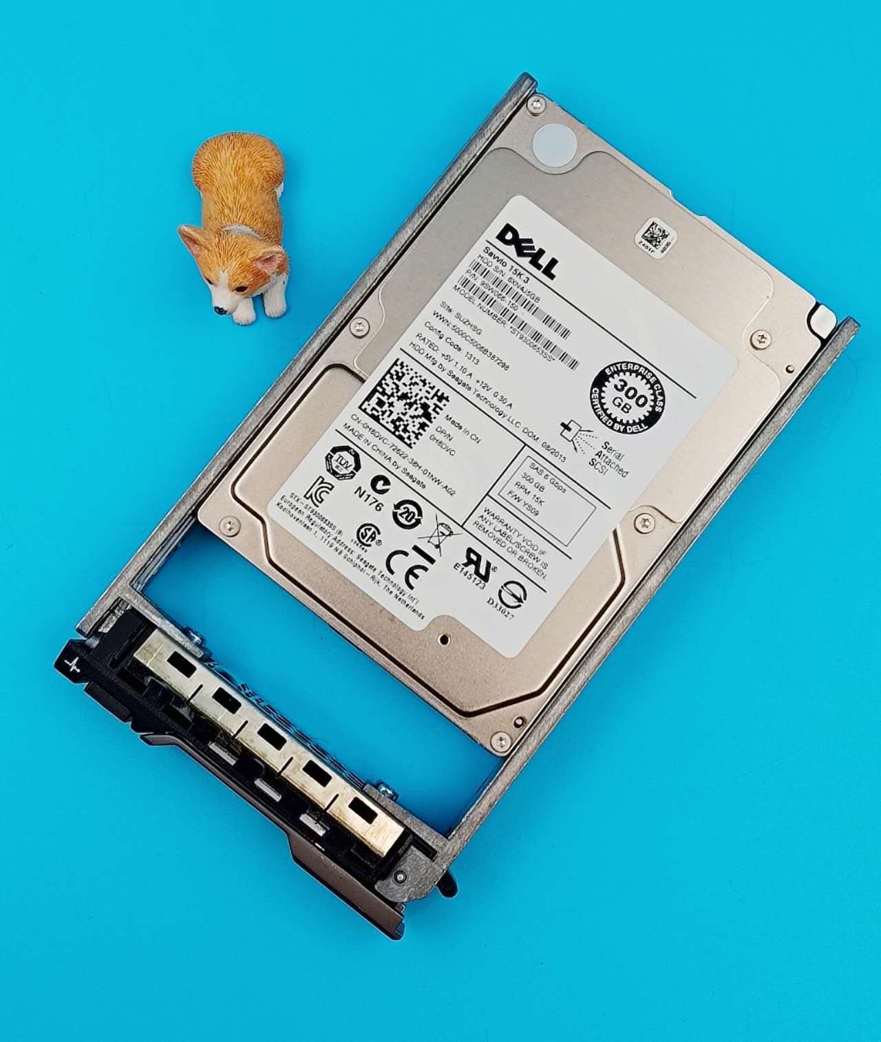 H8DVC ST9300653SS DELL 300GB 15K 6G 2.5" SAS F/W YS09 ENTERPRISE HDD W/G13 TRAY