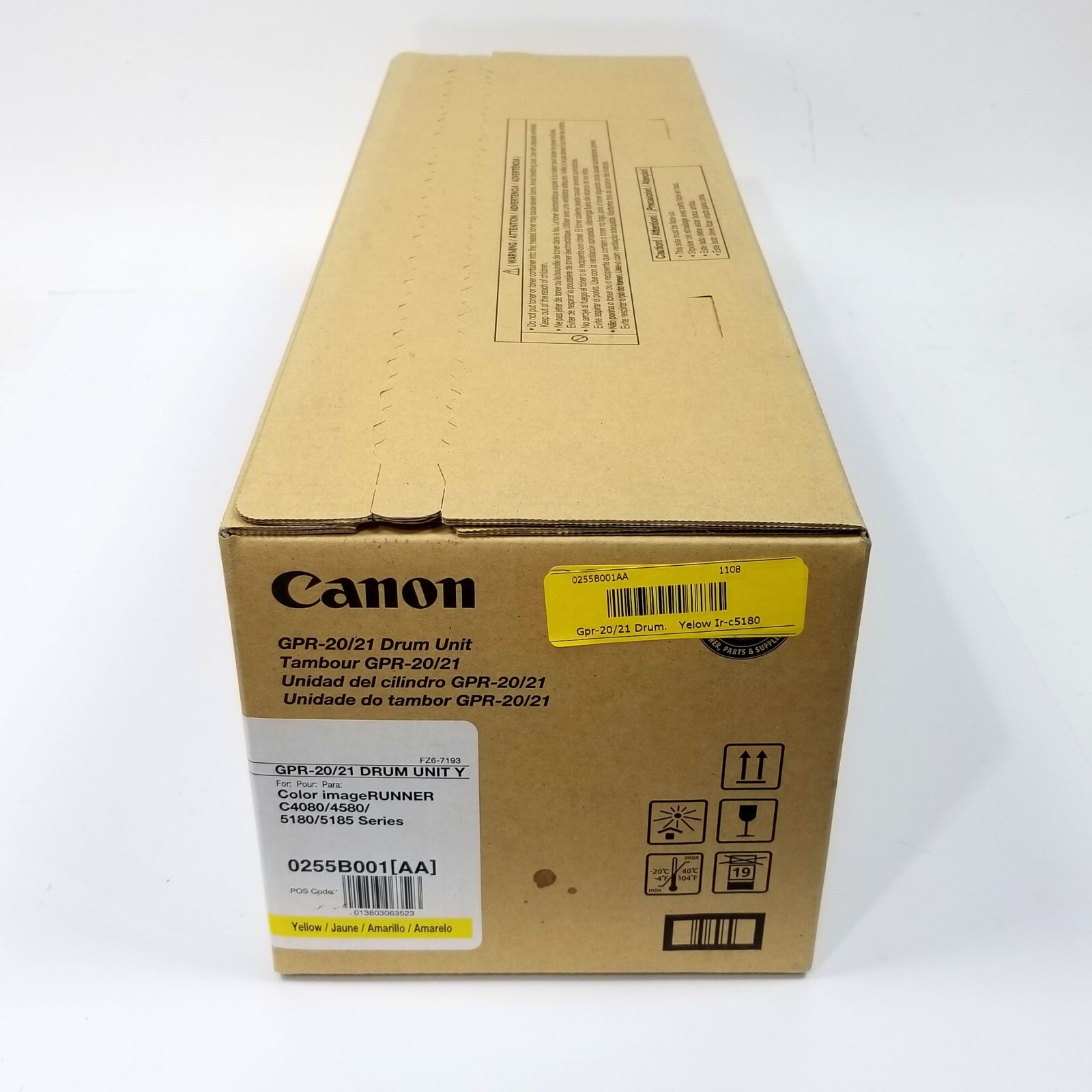 Canon GPR-20/21 Yellow Toner Cartridge NEW Unopened