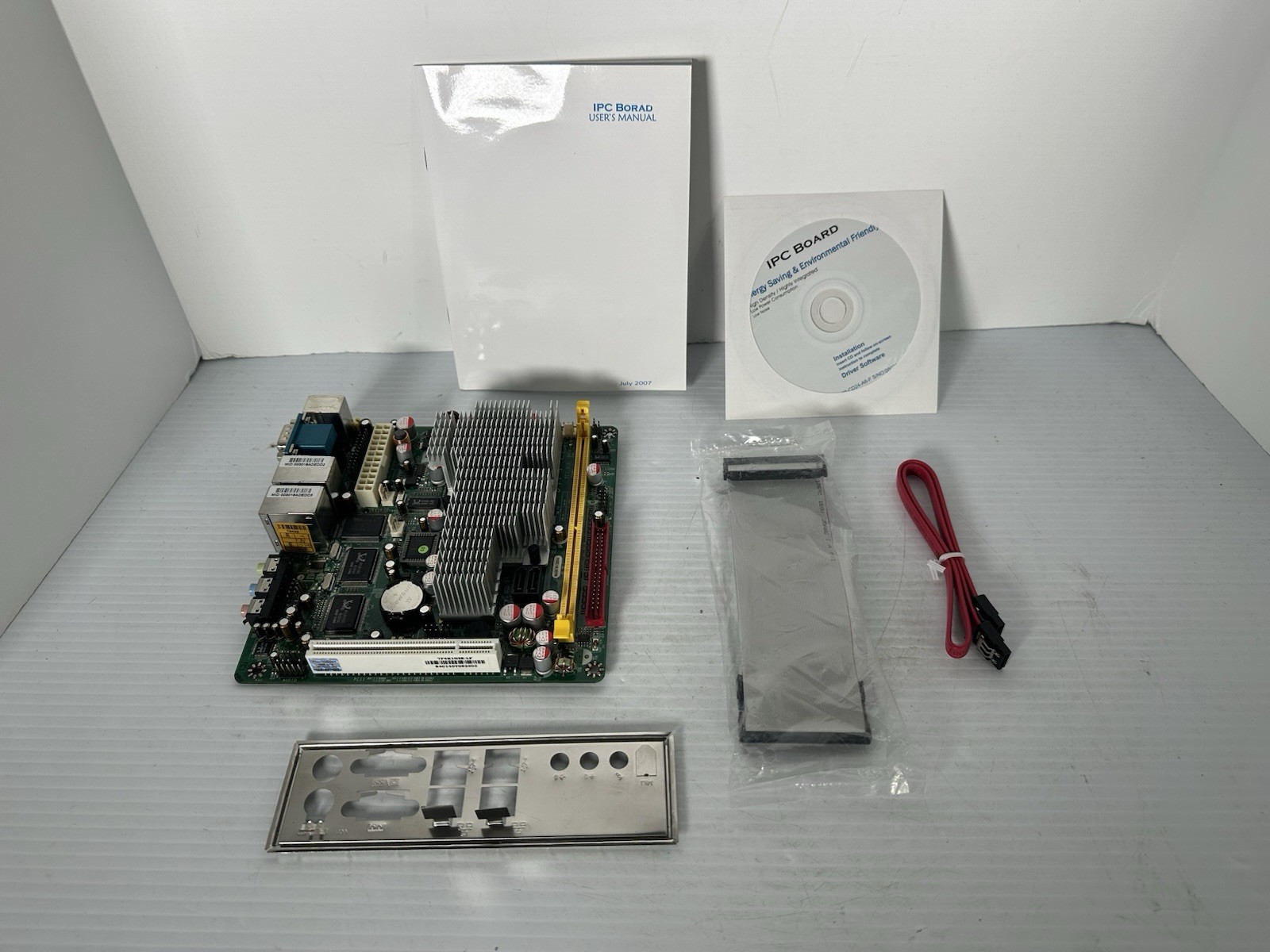 Jetway J7F4 Mini-ITX Motherboard VIA C7 1.2GHz Dual LAN Fanless NOS No Brackets