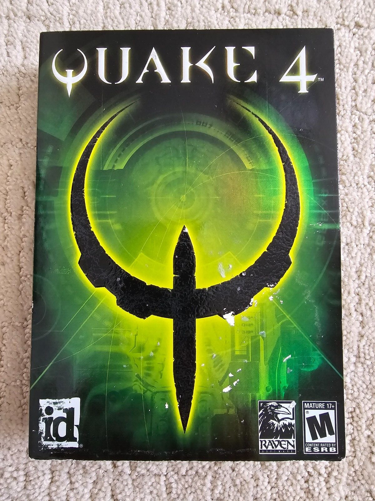 Quake 4 PC CD-ROM Game Software Windows 2000/XP With Key 047875329935