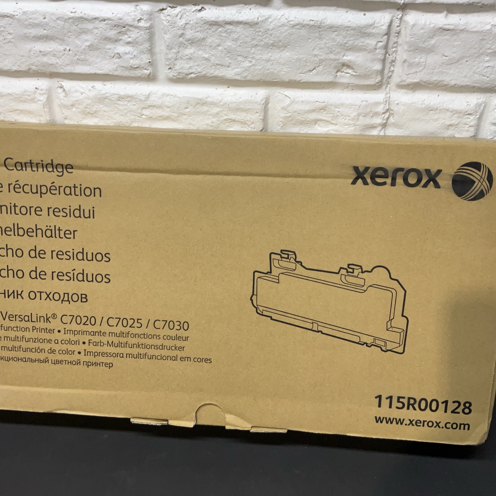 Xerox 115R00128 / 115R128 Waste Cartridge for C7020 / C7025 / C7030 Genuine new