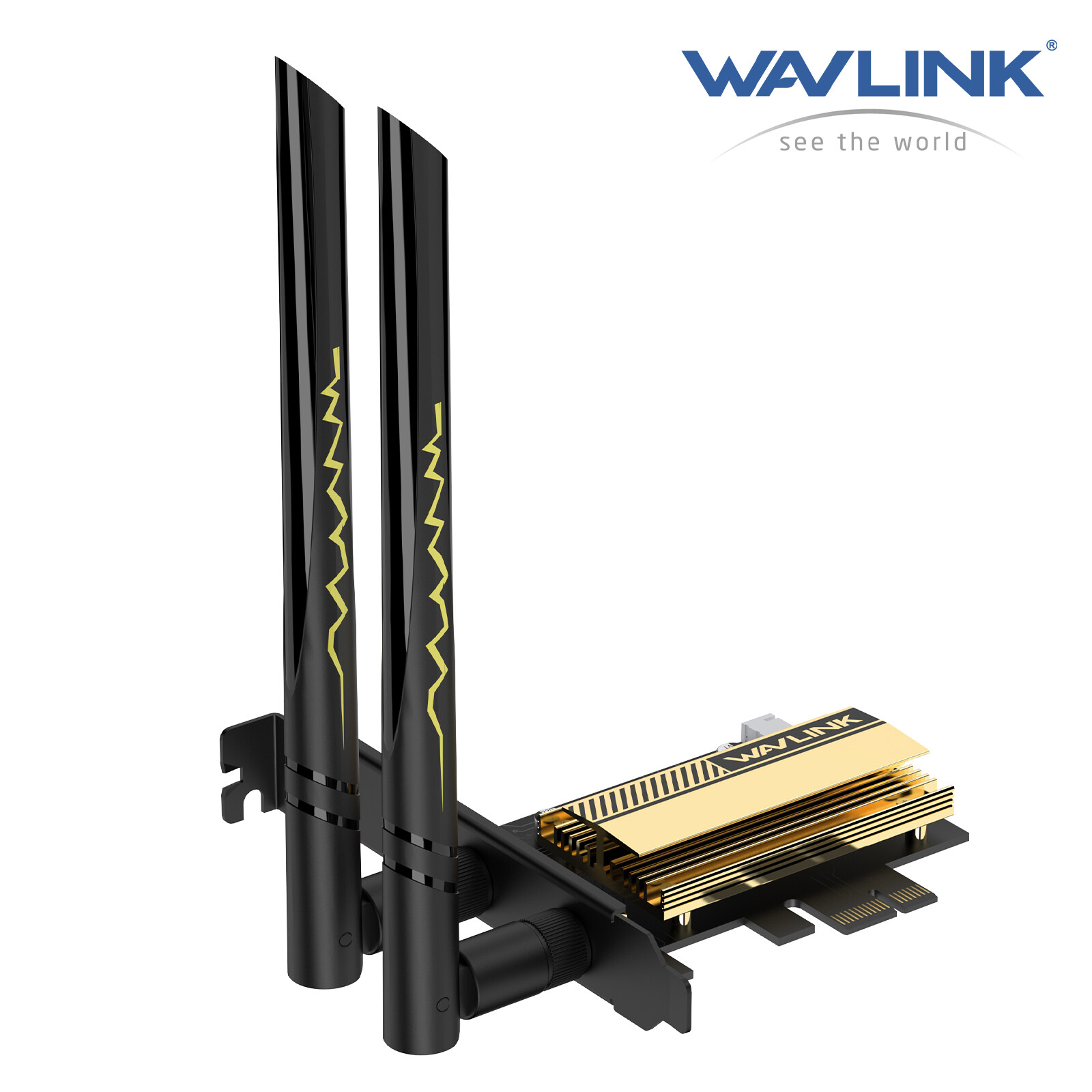 WAVLINK Intel AX210 BE200 PCIE WiFi Card for Desktop WIFI 7/6E Bluetooth Adapter