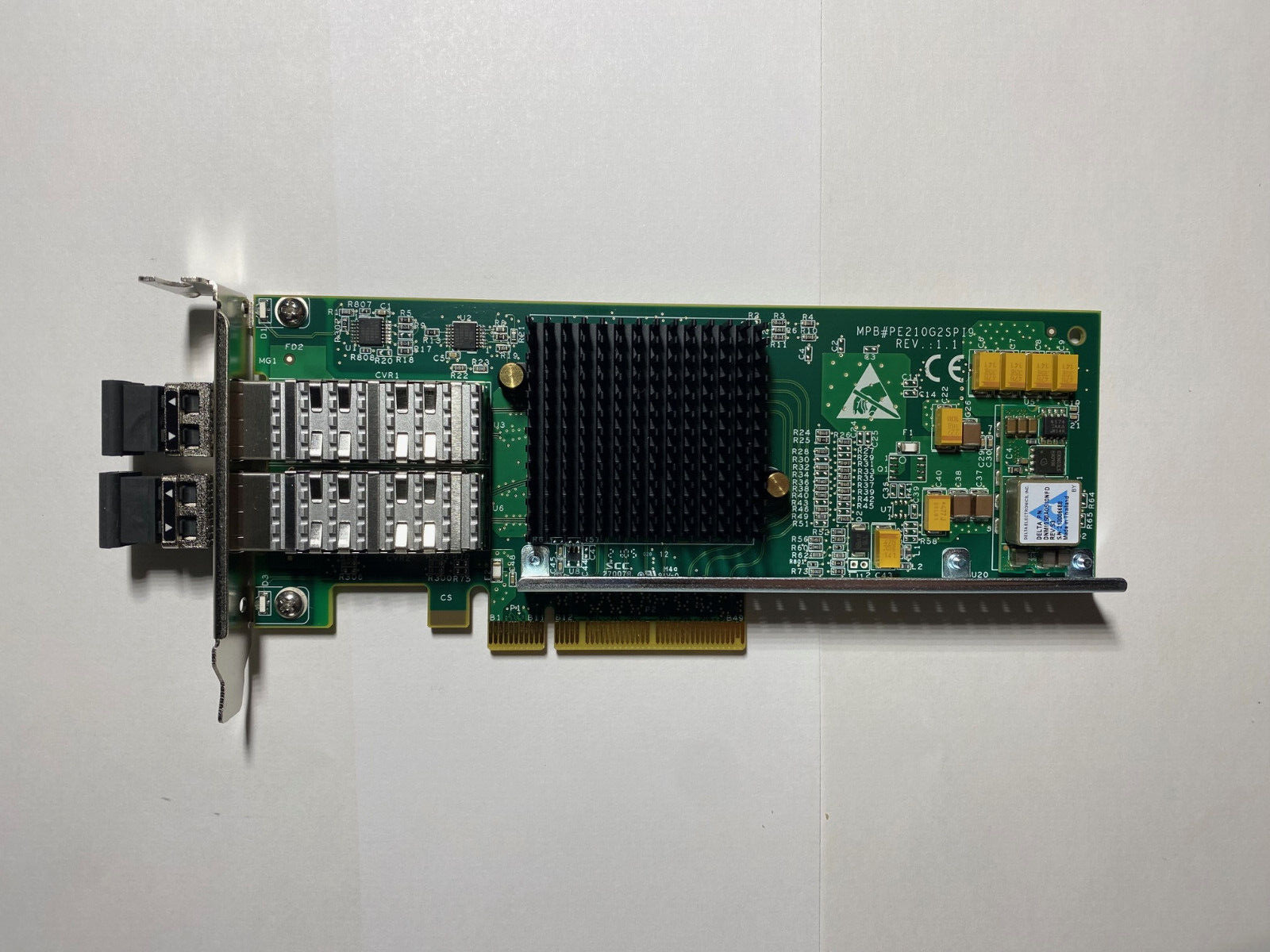 Silicom Dual-Port Fiber (SR) 10 gb eth PCI Server Adapter PN: PE210G2SPI9B-XR-LP
