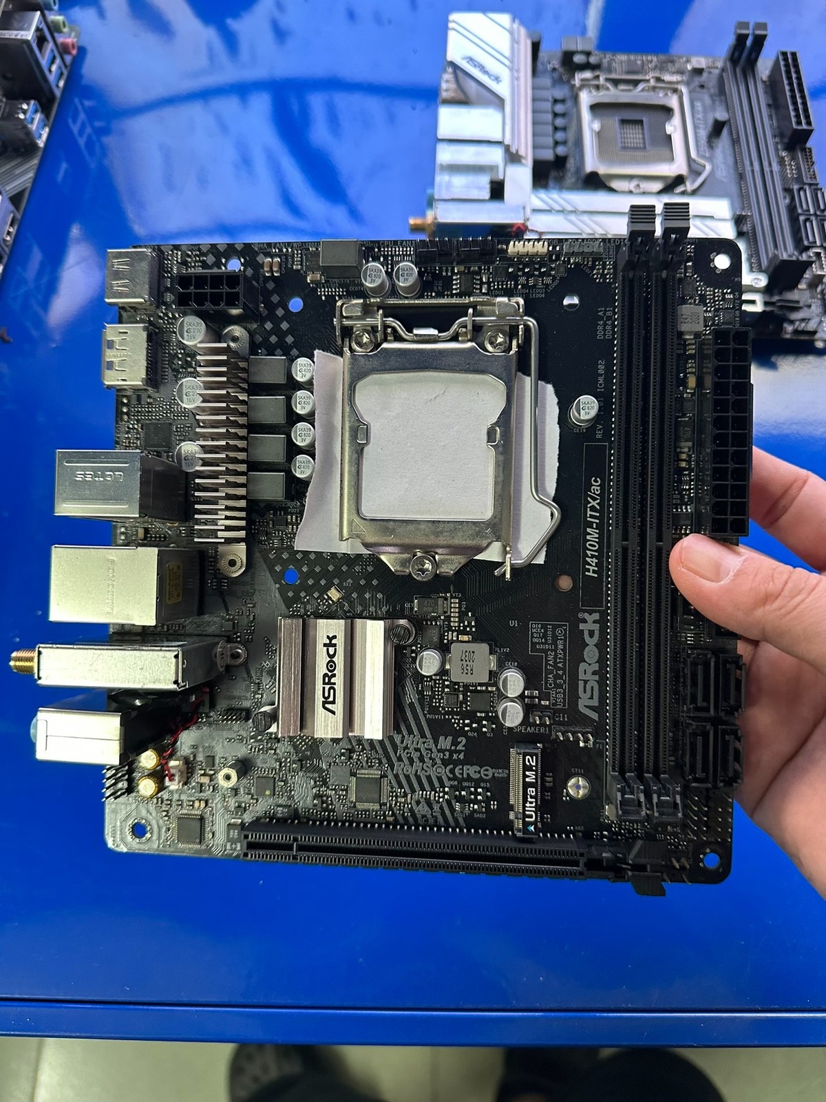 ASRock H410M-ITX/ac LGA1200 Mini ITX Motherboard Intel H410 Chipset Mainboard