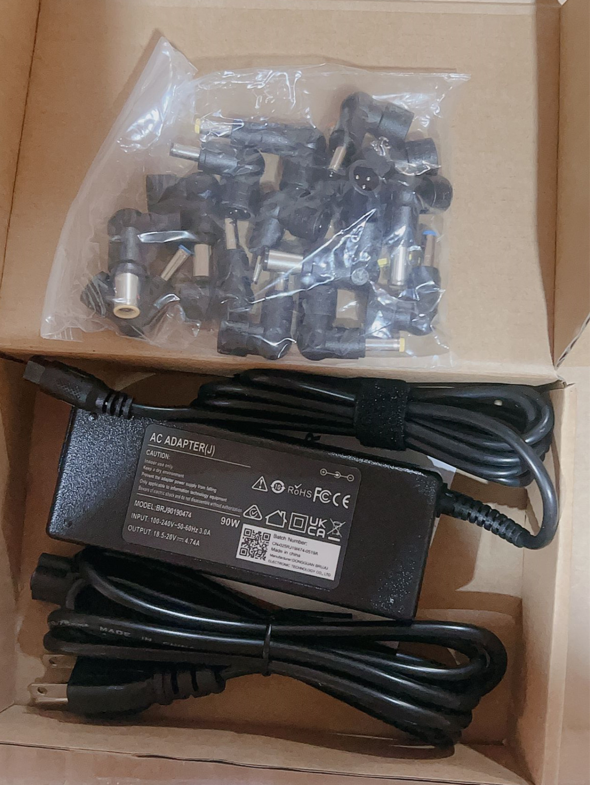 90W Universal AC Adapter Laptop Charger For Samsung Sony Fujitsu ASUS Gateway HP