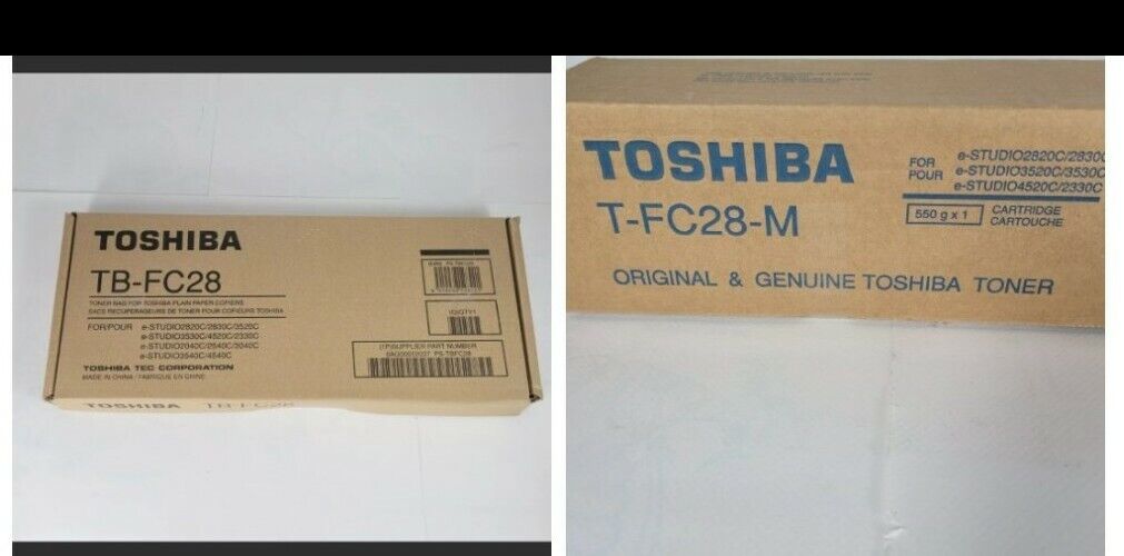 Toshiba T-FC28-M-Magenta Toner Plus A Genuine Toshiba TB-FC28 Waste Toner NEW 