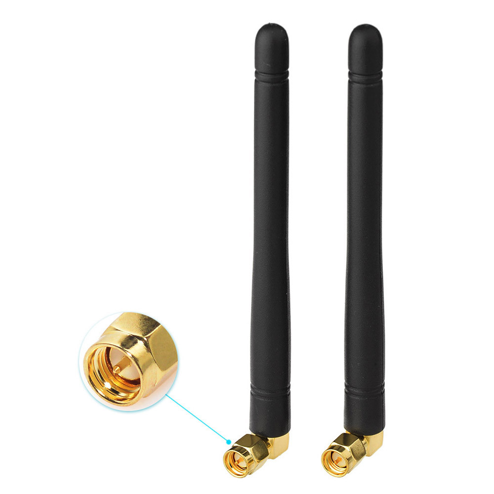 2pcs Rubber Antenna 868MHz-870Mhz,2dbi SMA Plug Male RA for Ham radio