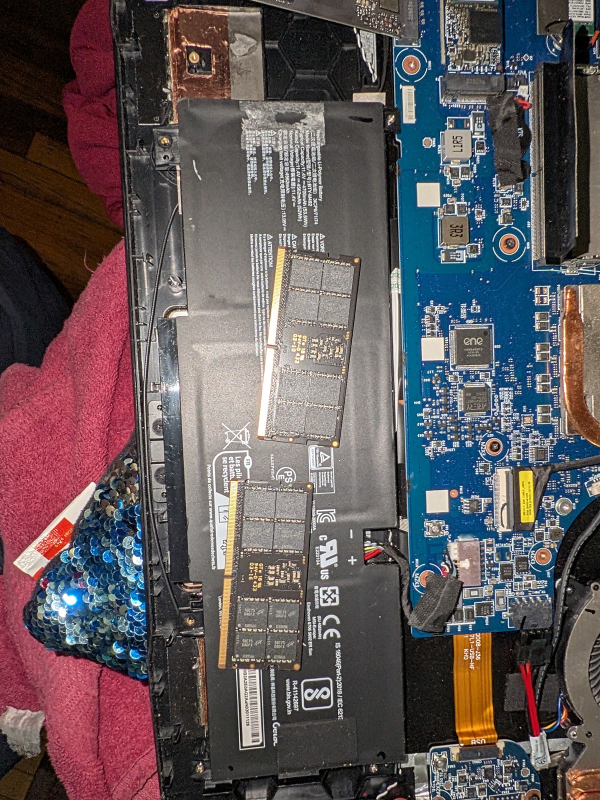 Crucial 96GB Kit (2x48GB) DDR5 5600MHz SODIMM Laptop CT48G56C46S5 Tested 💯🔥