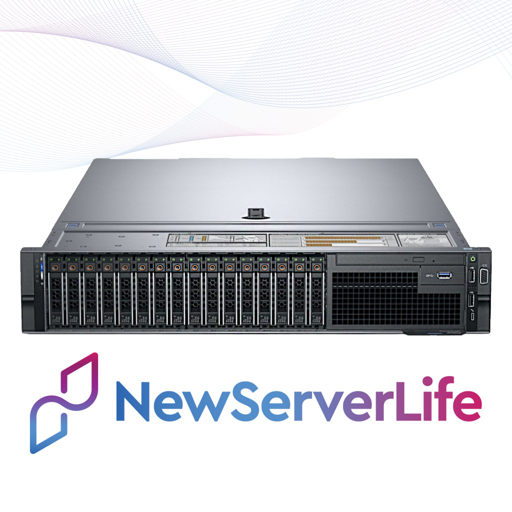DELL R740 16SFF Server 2x Gold 6248 2.5GHz =40 Cores 64GB H730p 4xRJ45