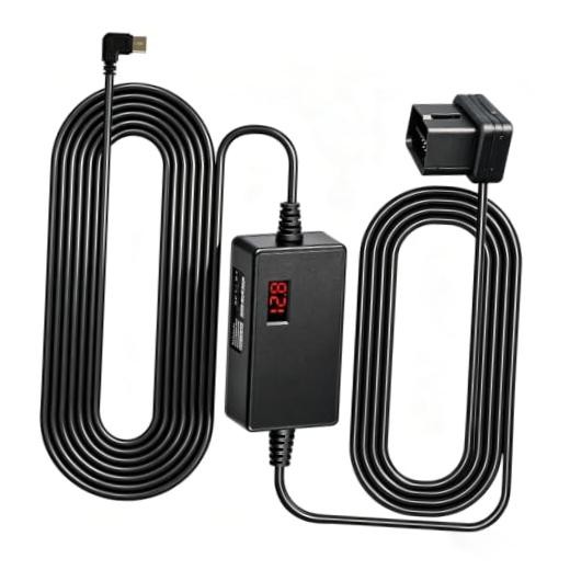 Dash Cam OBD Hardwire Kit Power Cable Type USB C Port
