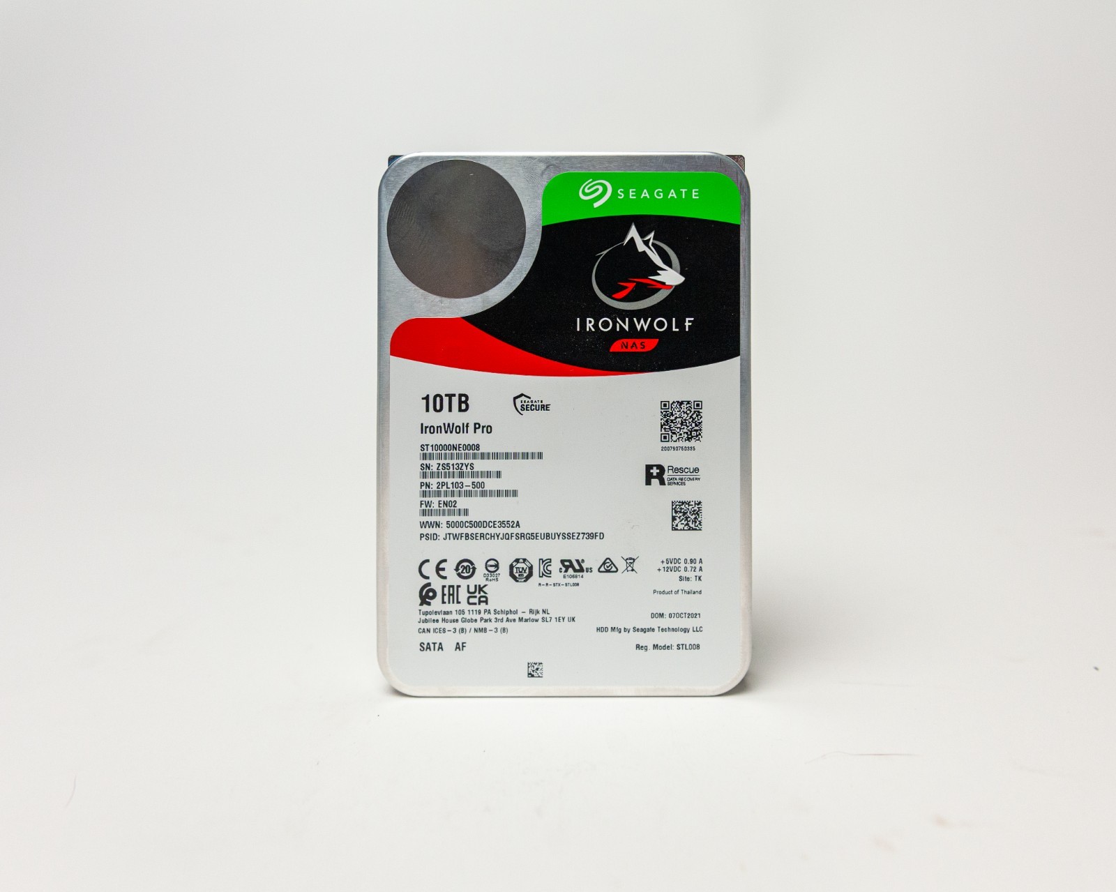 Seagate IronWolf ST10000NE0008 3.5" 10TB Internal Hard Drive Disk