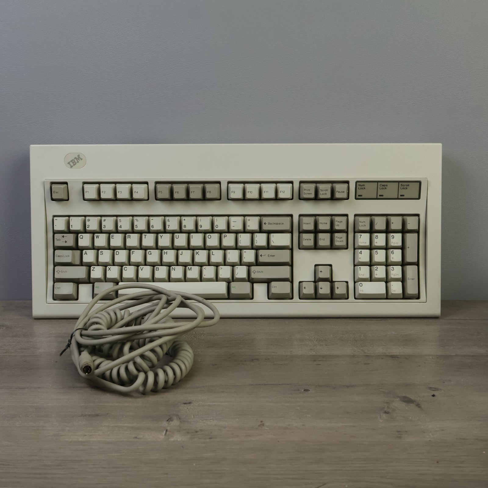 IBM Model M Clicky Vintage Mechanical Keyboard 1391401 QWERTY PS2 | Tested
