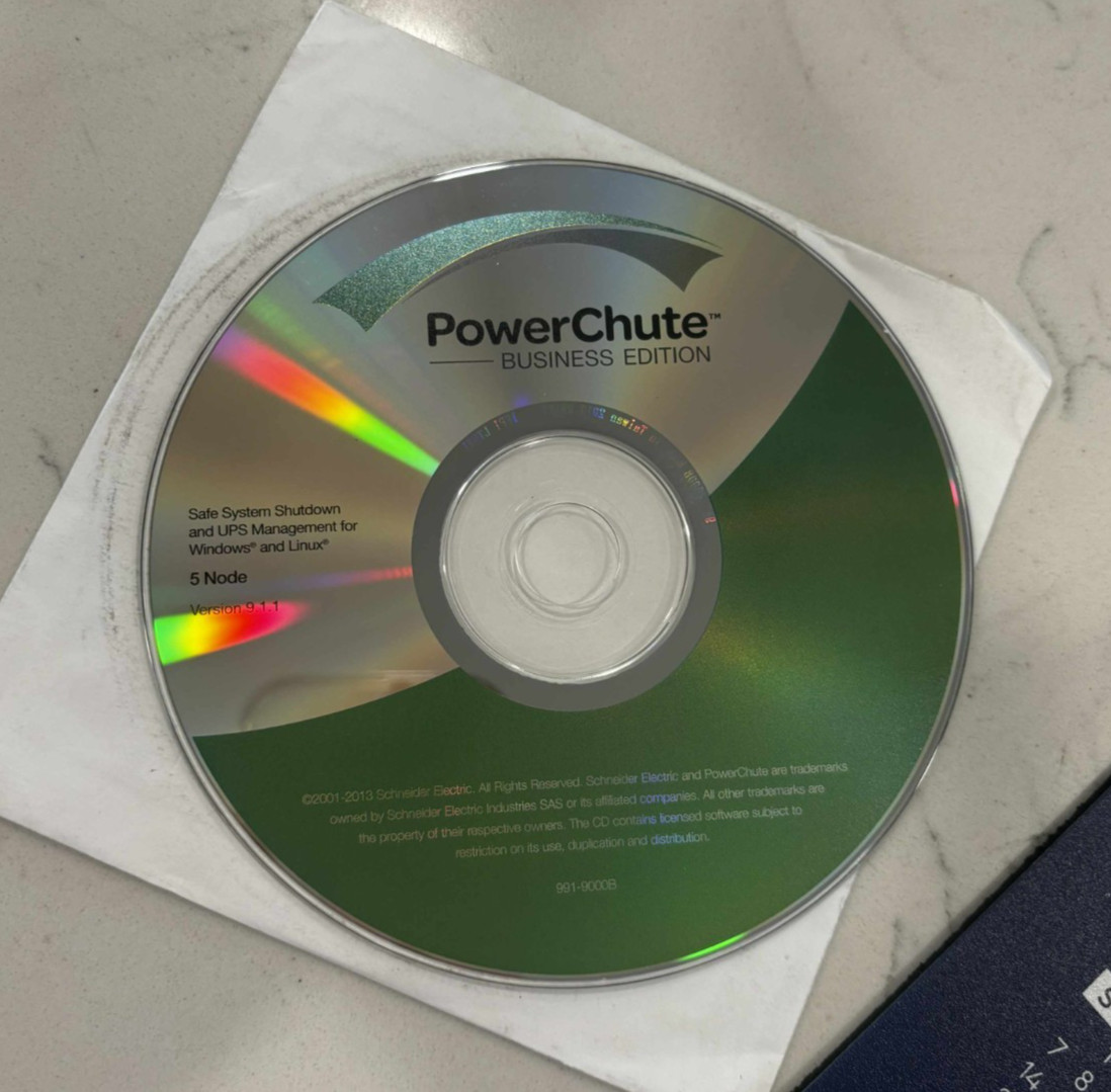 PowerChute Business Edition Version 9.1.1 CD Node