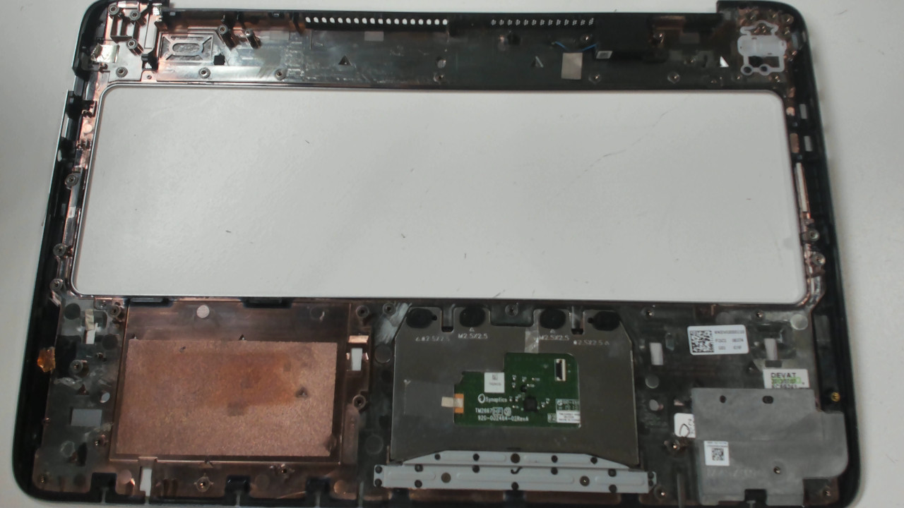 HP ENVY M6-K Silver Palmrest Touchpad