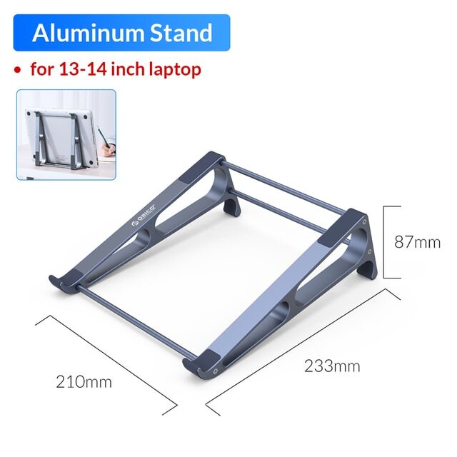 ORICO Alu Laptop Stand for 13-17" Laptop MacBook Pro Stand Vertical Holder