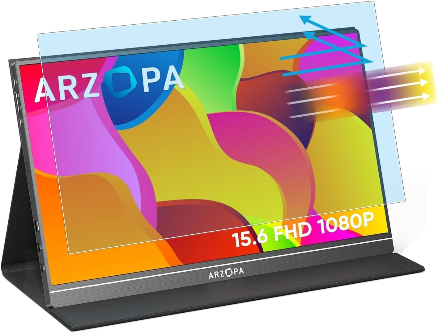 15.6 inch Portable Monitor Screen Protector for Acer/AOC/MNN/KYY/ARZOPA/InnoView