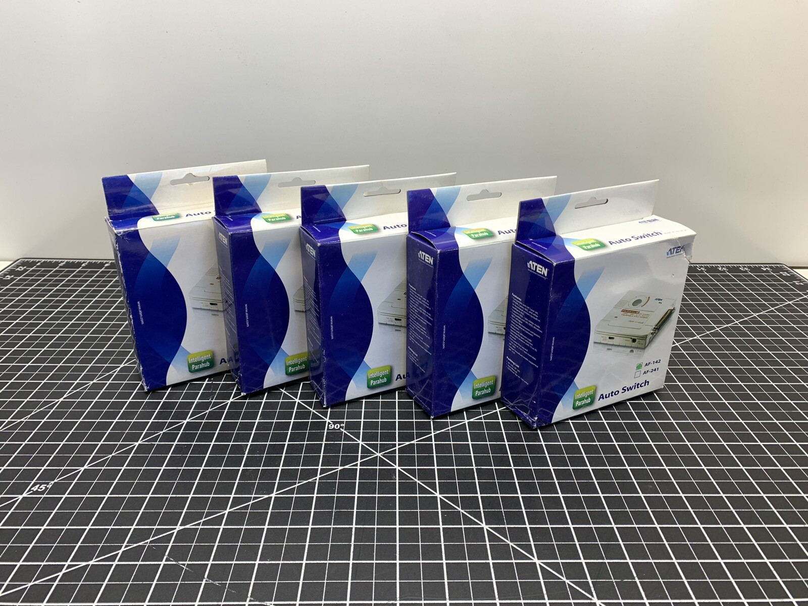 LOT OF 5* ATEN Parahub AF-142 | IEEE-1284 Auto Switch | #R192