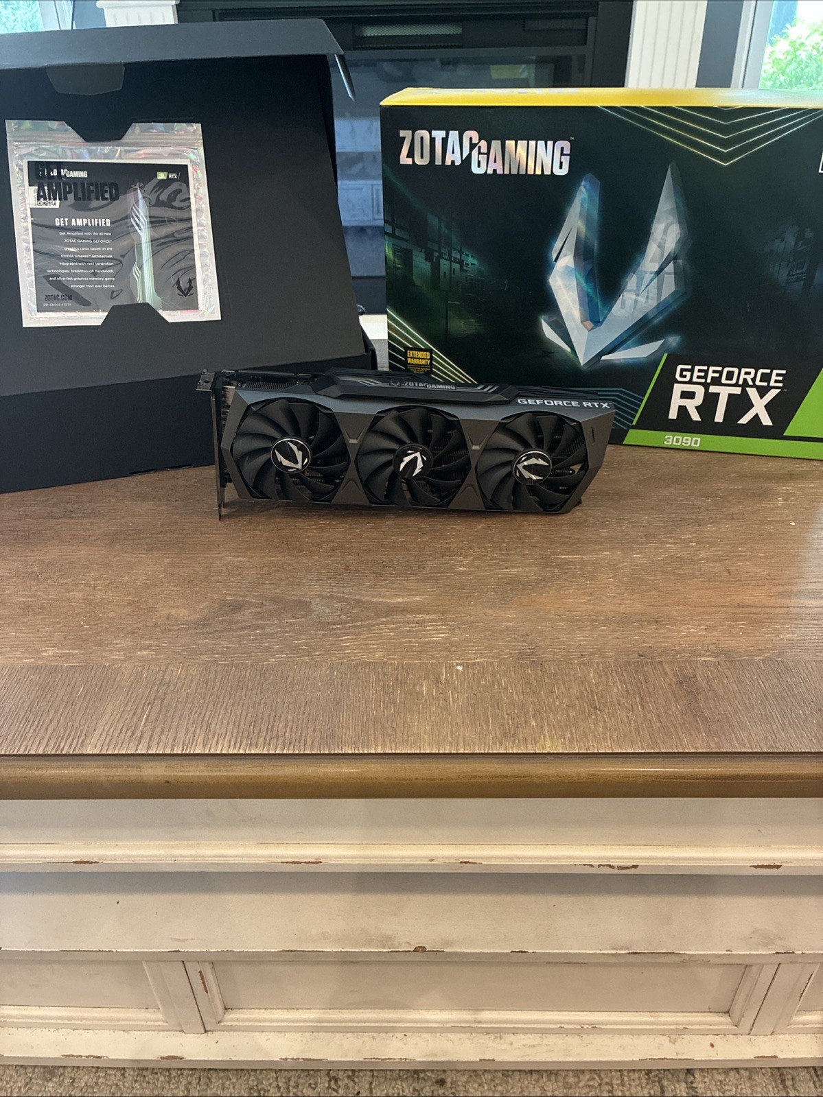 ZOTAC Gaming NVIDIA GeForce RTX 3090 Trinity OC 24GB GDDR6X Graphics Card