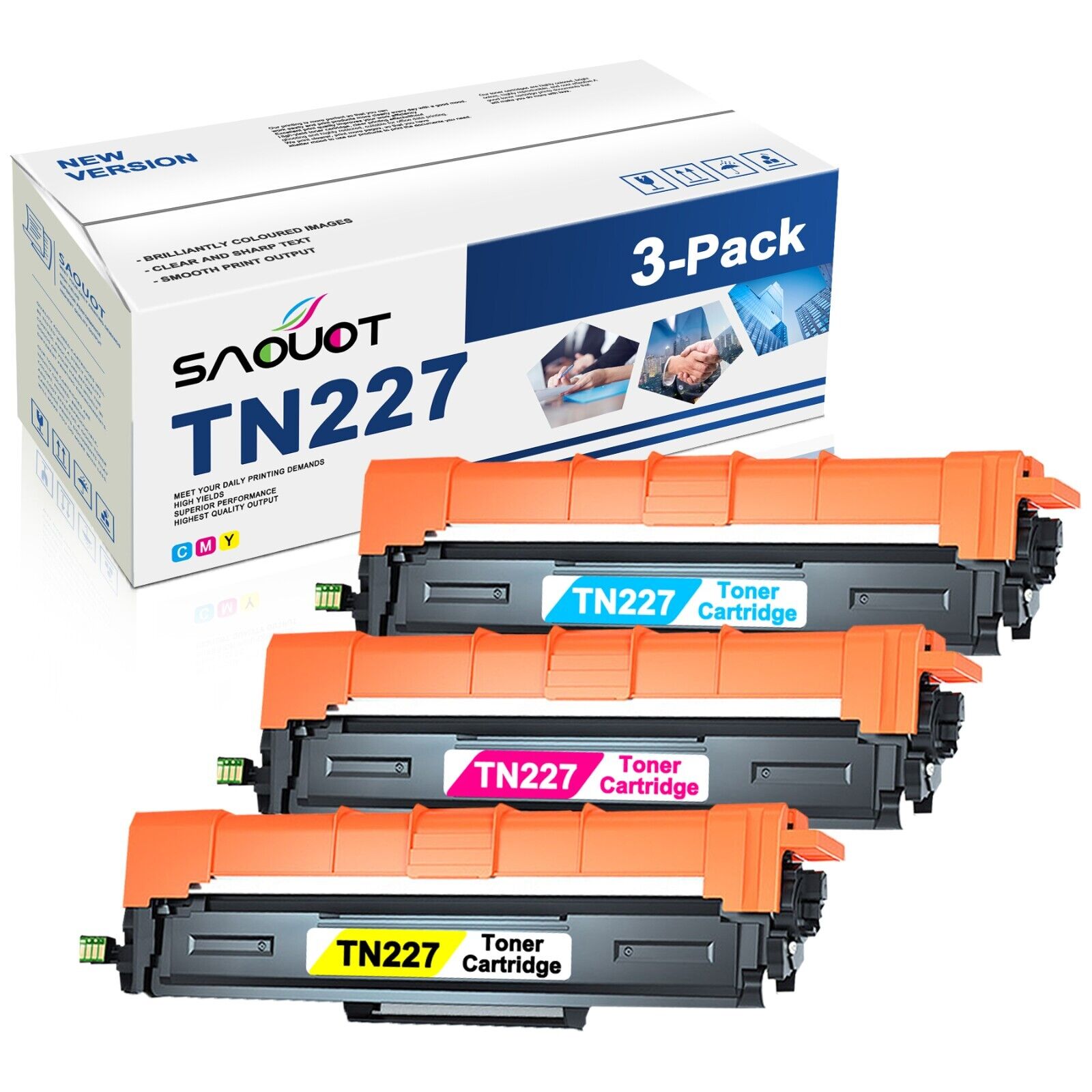 TN-227 TN227 Toner Cartridge Replacement for Brother TN 227 HL-L3230CDW