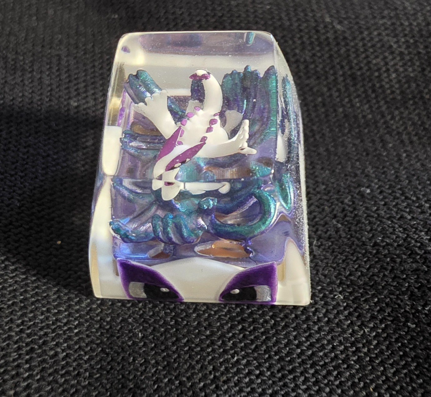 Pokemon Keycap Lugia Artisan Handmade