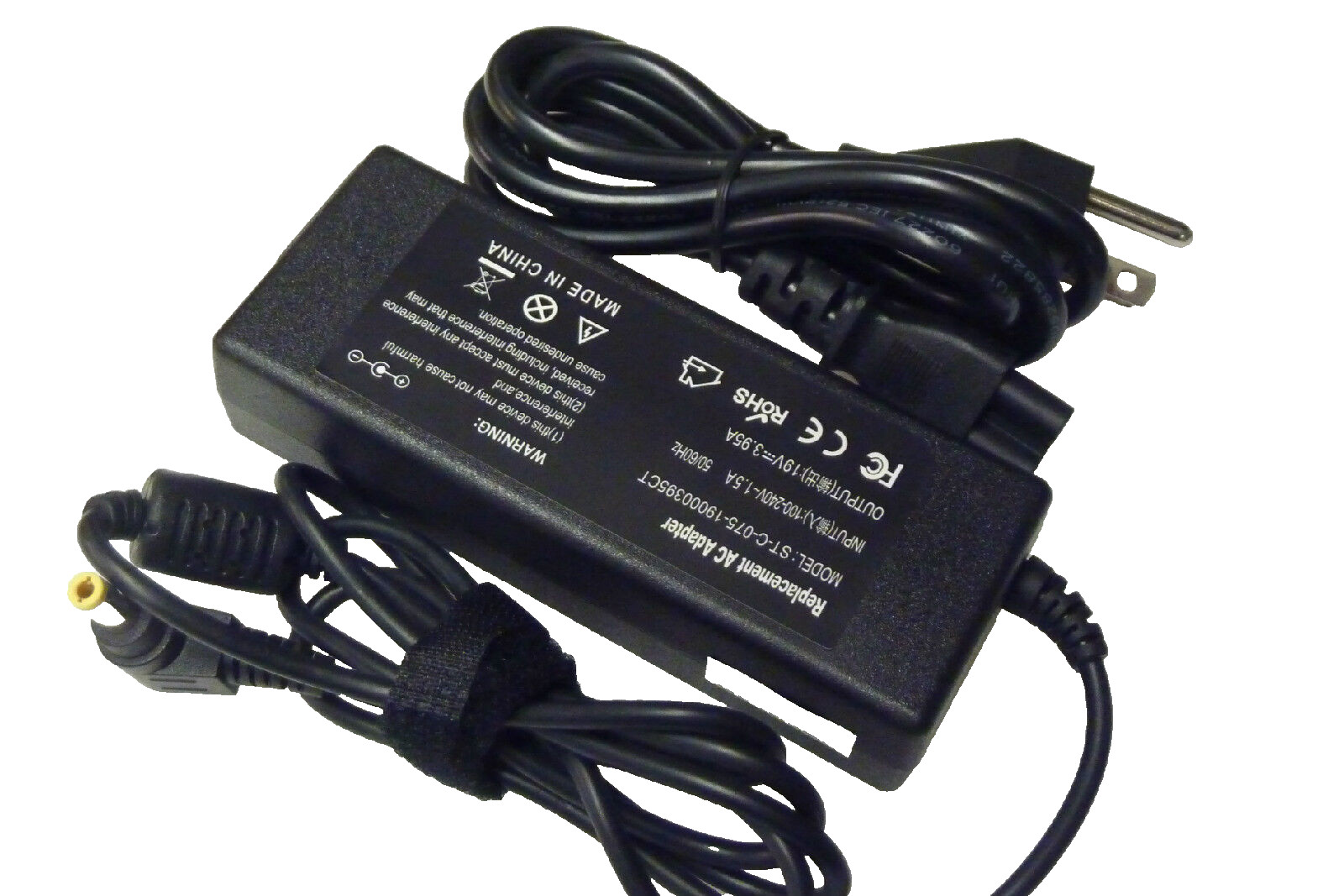 AC Adapter Charger For Toshiba Satellite U405-S2854 U405-S2856 U405-S2882 Power