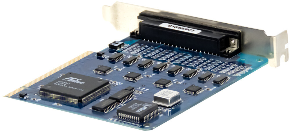 SMART SERIAL BOARD 4 PORT MOXA C104H/PCI PCI RS-232