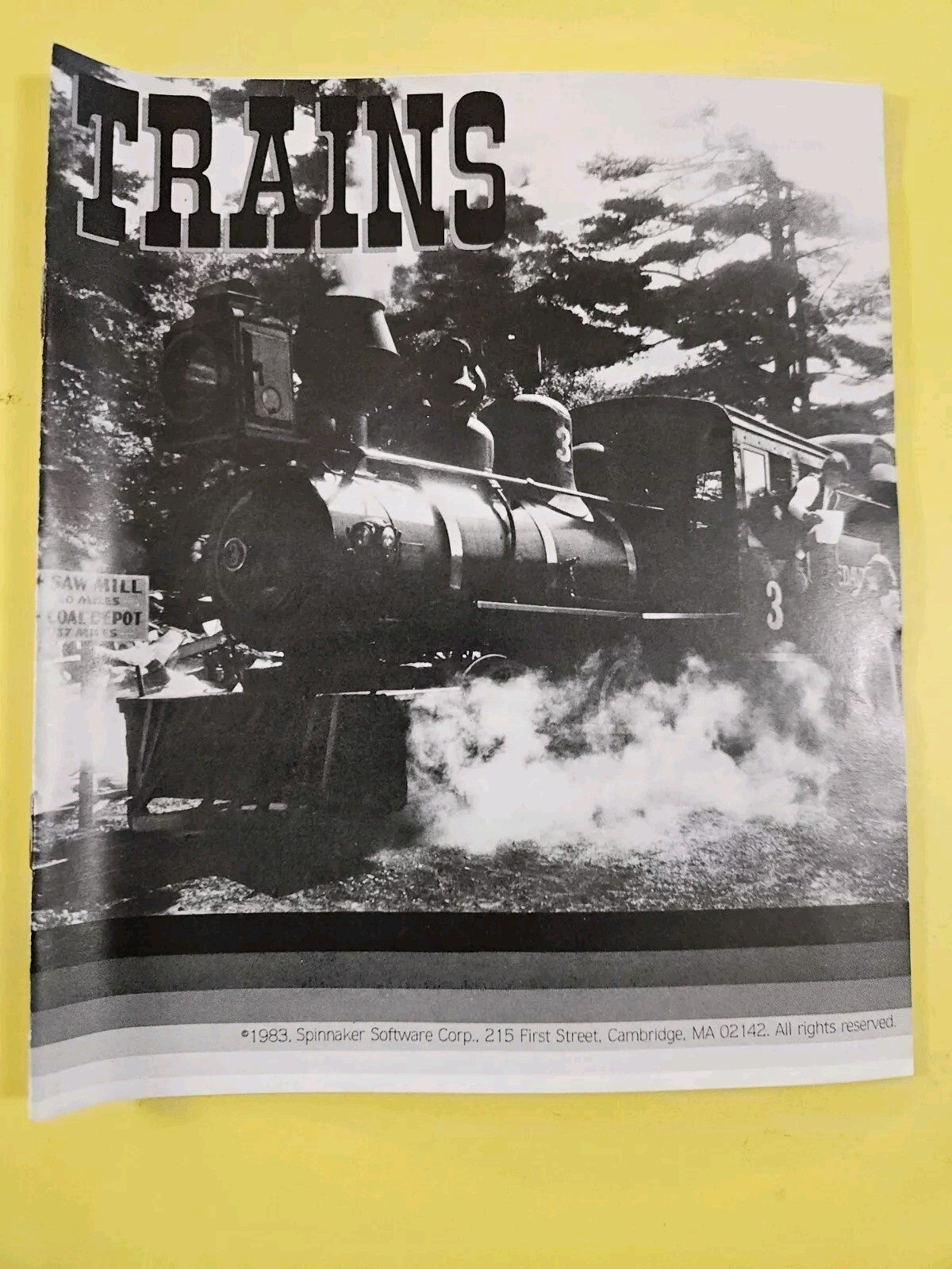 TRAINS by Spinnaker Software for Atari