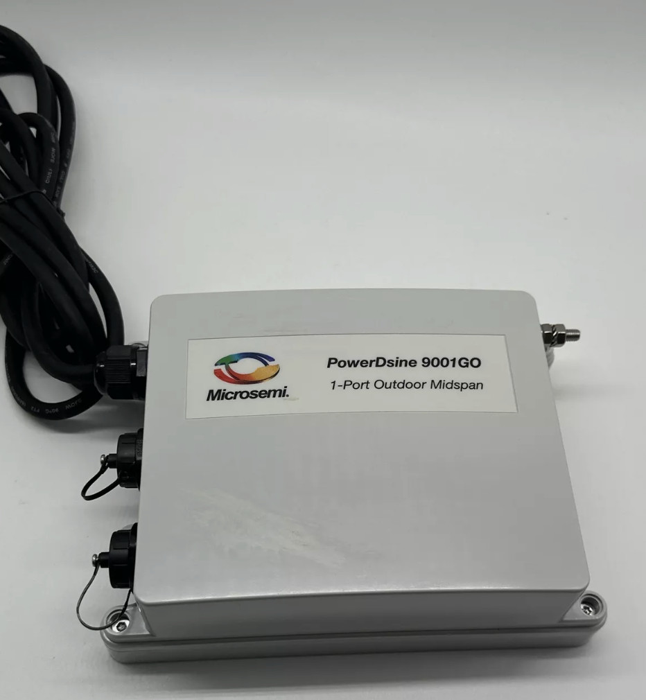 Microsemi PowerDsine PD-9001GO/AC-NA PD-6530G302 55Vdc/100-240 VAC New