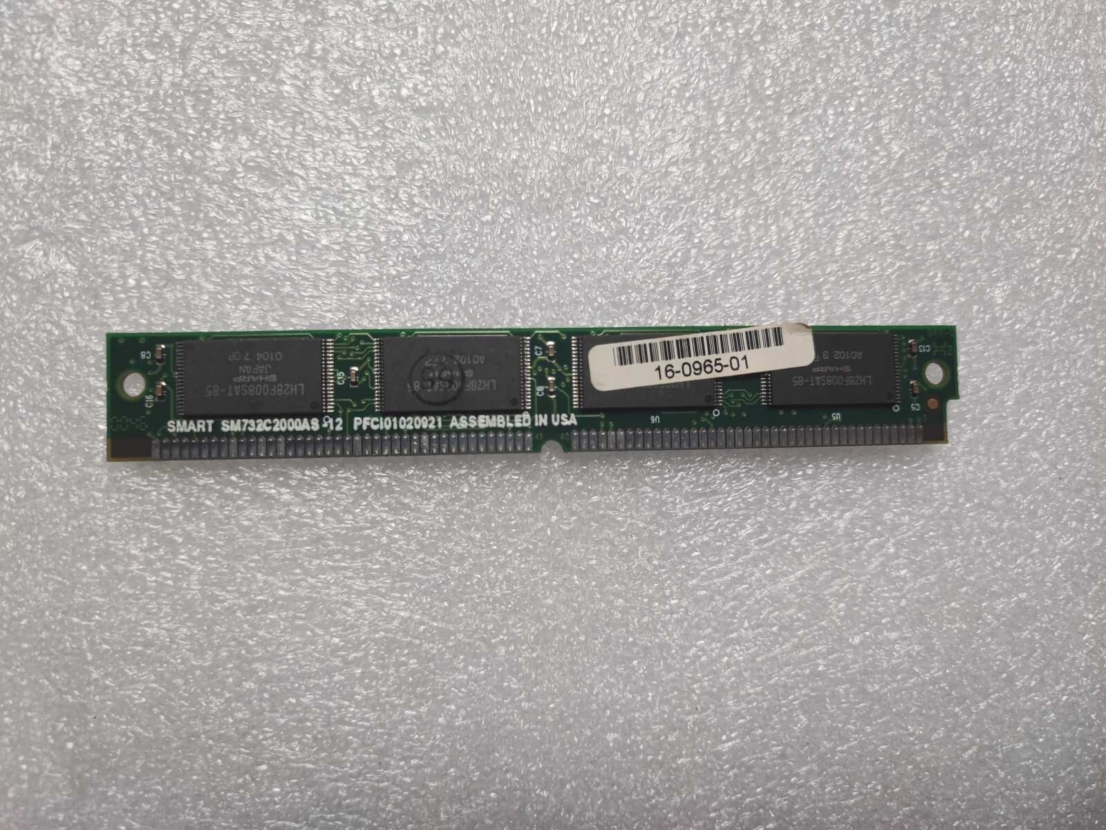 Smart SM732C2000AS-12 8MB Flash SIMM (5V) PFCL01020921 Network Memory for CISCO