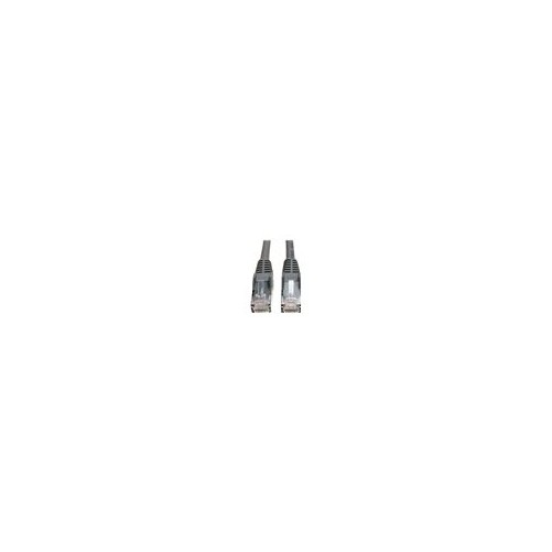 Eaton N201-050-GY-P 50FT CAT6 PATCH CABLE M/M GRAY PLENUM MOLDED SNAGLESS PVC RJ
