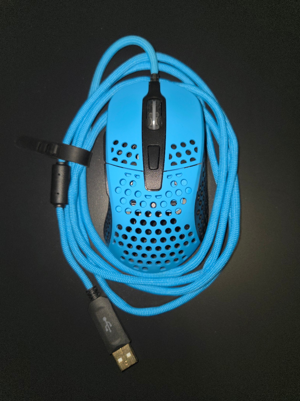 XTRFY M4 Miami Blue - Wired Ergo Mouse (Barely Used)