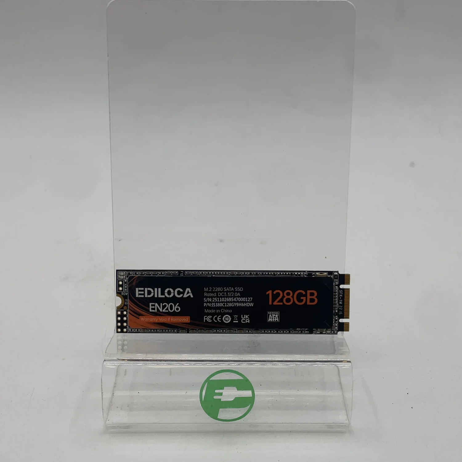 Ediloca 2280mm EN206 128GB eSATA III 6Gbps SSD IS380C01TBM1Y09DW