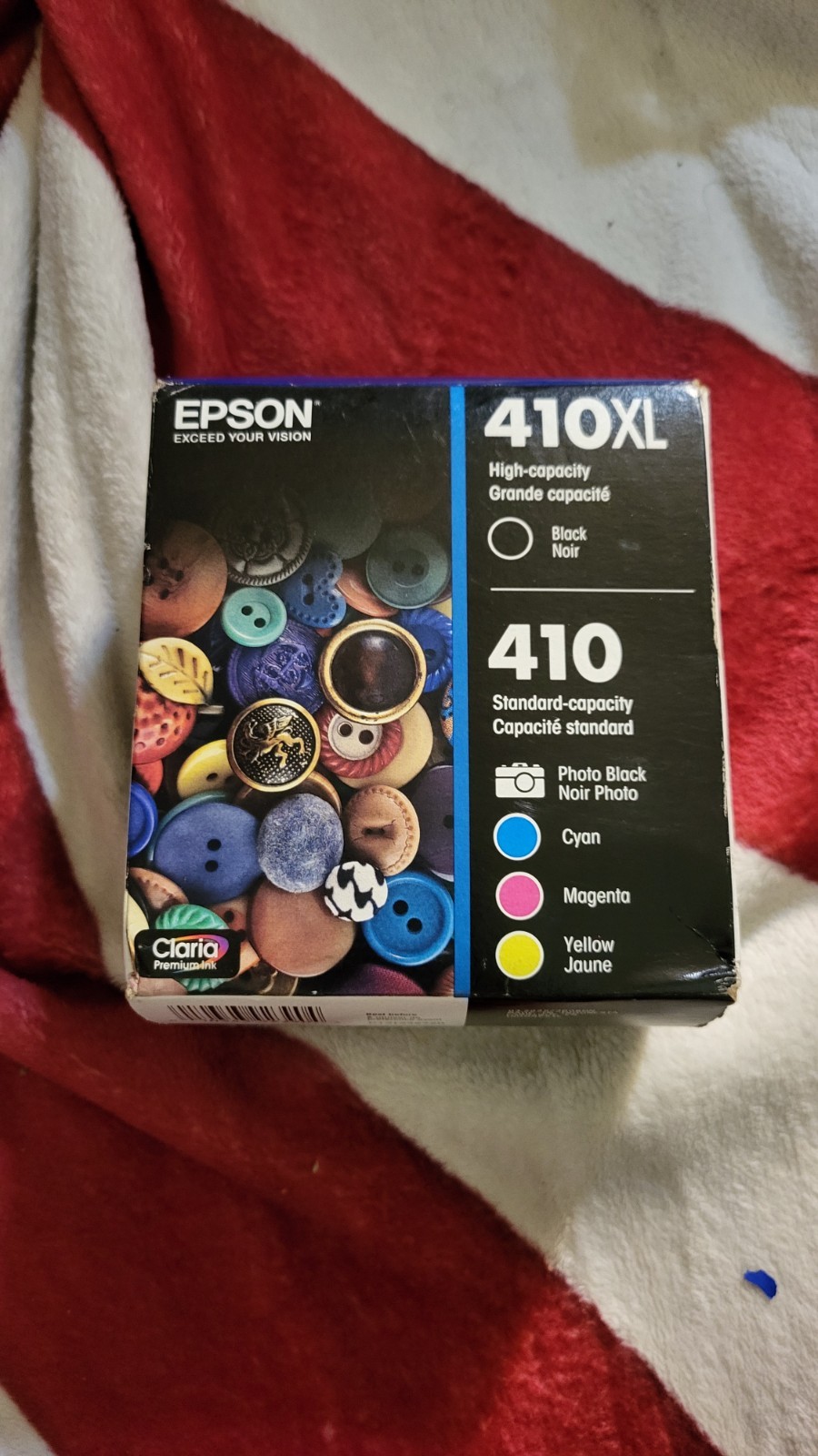 Epson 410XL Black High Capacity/410 Photo Black /Color Standard 03/2025