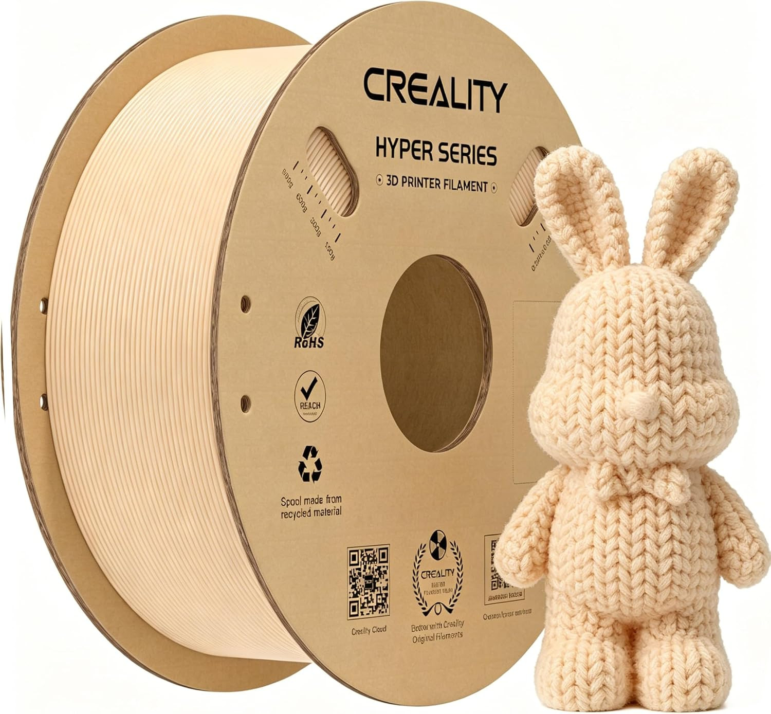 Hyper PLA Filament 1.75Mm 1KG, Skin, 1-Pack