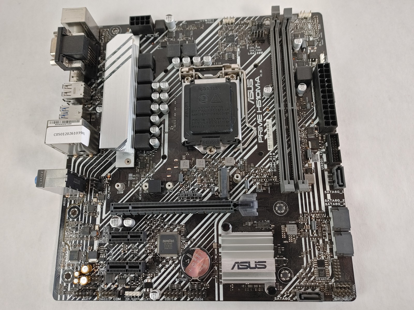 Lot of 20 Asus  PRIME H510M-A Intel LGA 1200 DDR4 SDRAM Desktop Motherboard